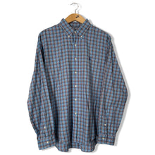 Charger l&#39;image dans la galerie, CHEMISE RALPH LAUREN RAYEE BLEU VERT ROUGE XL
