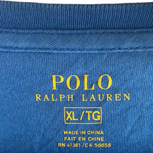 Charger l&#39;image dans la galerie, T-SHIRT RALPH LAUREN BLEU XL
