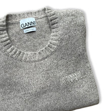 Charger l&#39;image dans la galerie, PULL GANNI BEIGE/GRIS S
