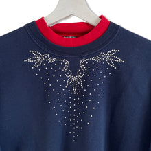 Charger l&#39;image dans la galerie, SWEAT VINTAGE STRASS FEMME L
