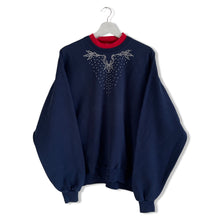 Charger l&#39;image dans la galerie, SWEAT VINTAGE STRASS FEMME L
