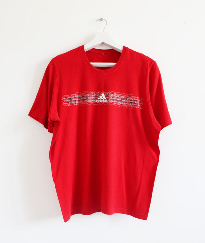 T-SHIRT ADIDAS ROUGE L