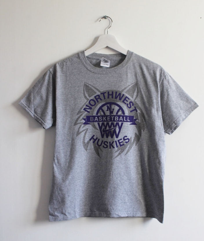 T-SHIRT NORTHWEST HUSKIES BASKETBALL XXS